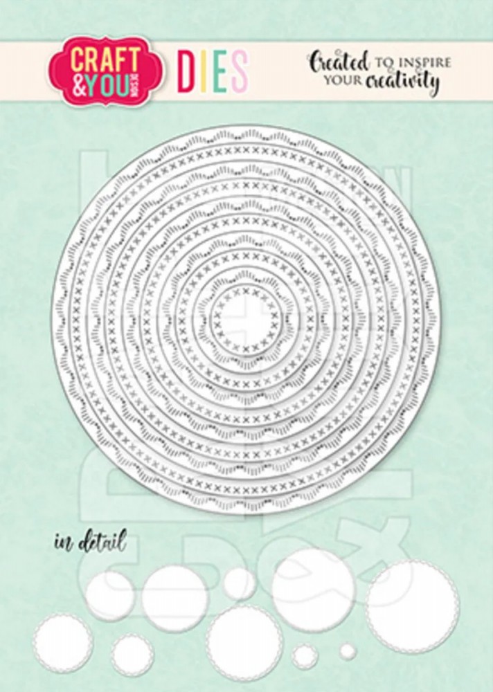 Craft & You Design Circle Base decorative